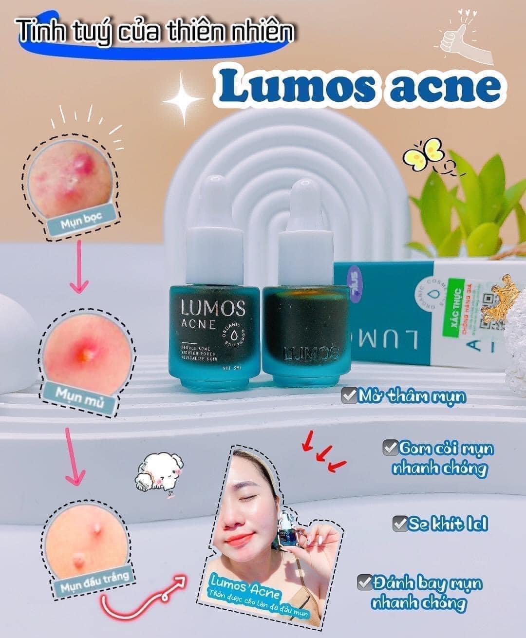 Serum trị mụn lumos phải gọi là đỉnh của đỉnh về trị mụn lun đó ạ