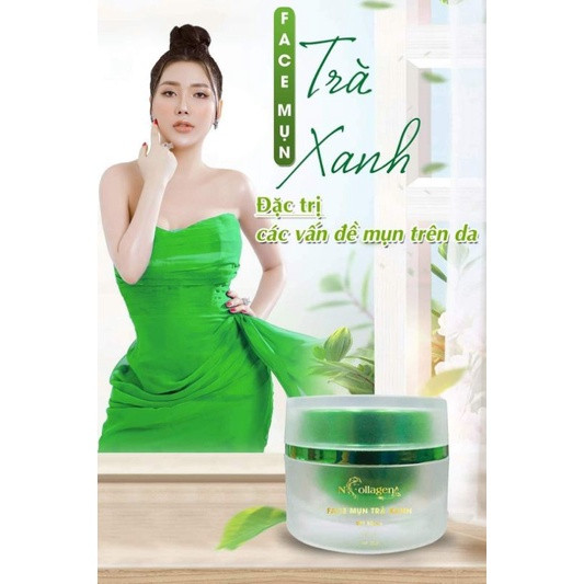 Kem Face Giảm Mụn Tinh Chất Trà Xanh N Collagen