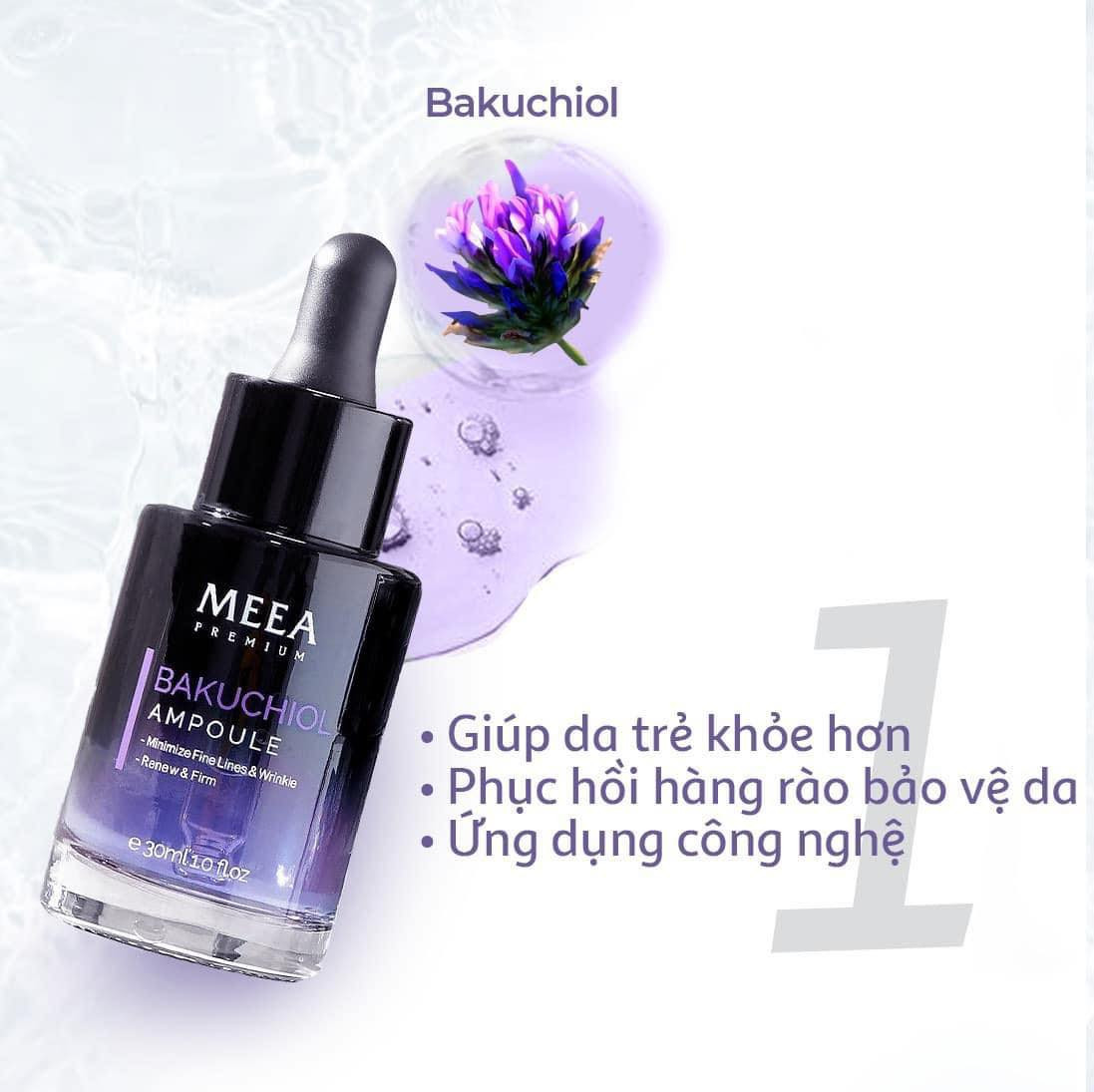 Combo Dưỡng Da Face Cá Hồi DNA Pro V2 + Serum Bakuchiol V2 + Kem Chống Nắng Meea Organic
