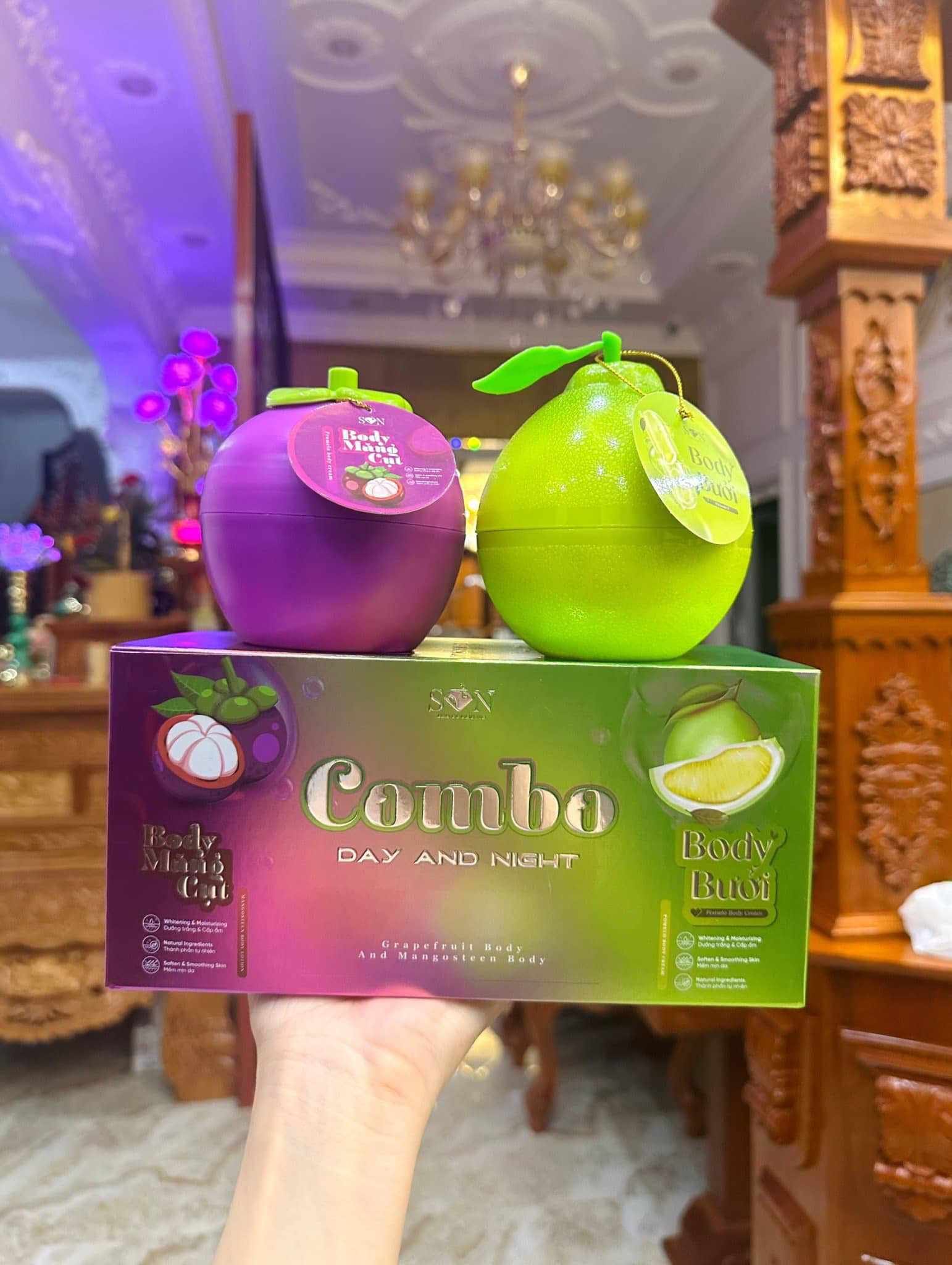 Combo Body Bưởi Măng Cụt SON Cosmetic