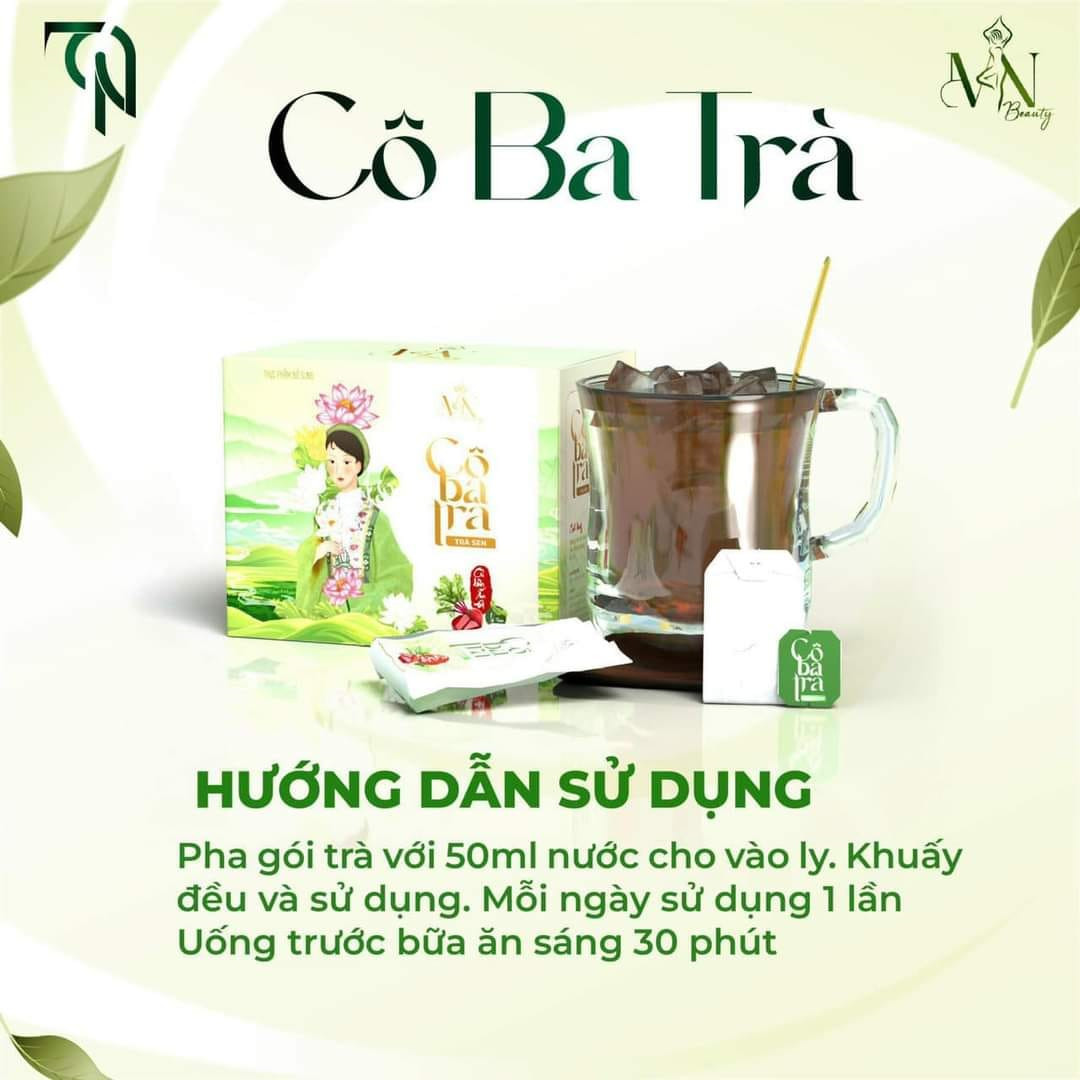 Ra mắt sản phẩm mới trà "Cô Ba Trà" giảm mỡ