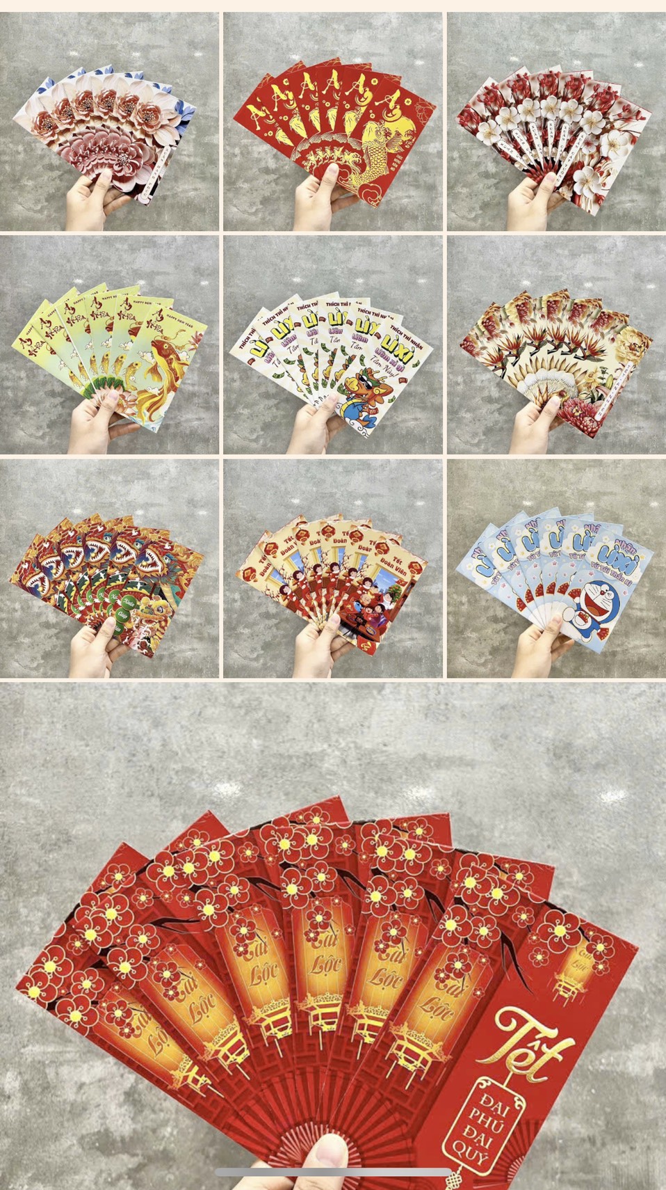 Chính thức lên dây cót mùa Tết 2024 Nhà em sẵn hàng quần áo, mỹ phẩm, bao lì xì, đồ ăn vặt, đồ ăn biếu tết, đồ ăn gói giỏ quà, đồ khô tết
