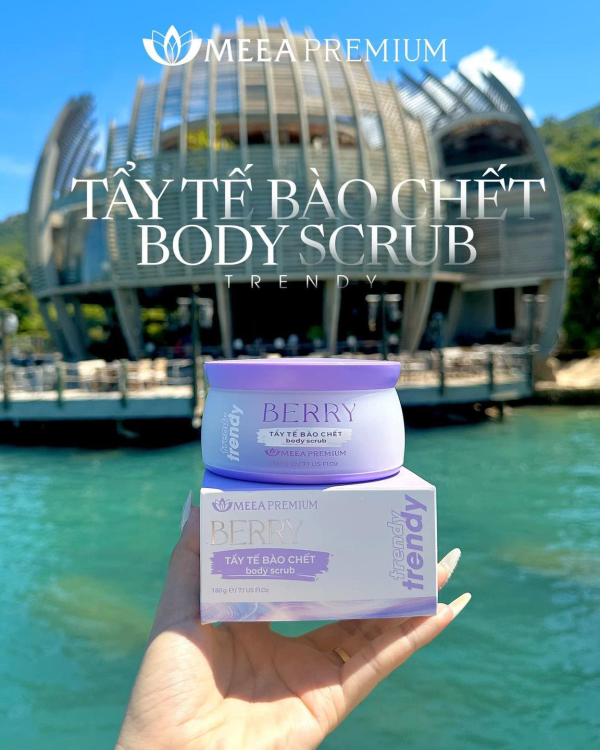 Tẩy Tế Bào Chết Berry Trendy Meea Premium Organic Tẩy Tế Bào Chết Berry Trendy Meea Premium Organic