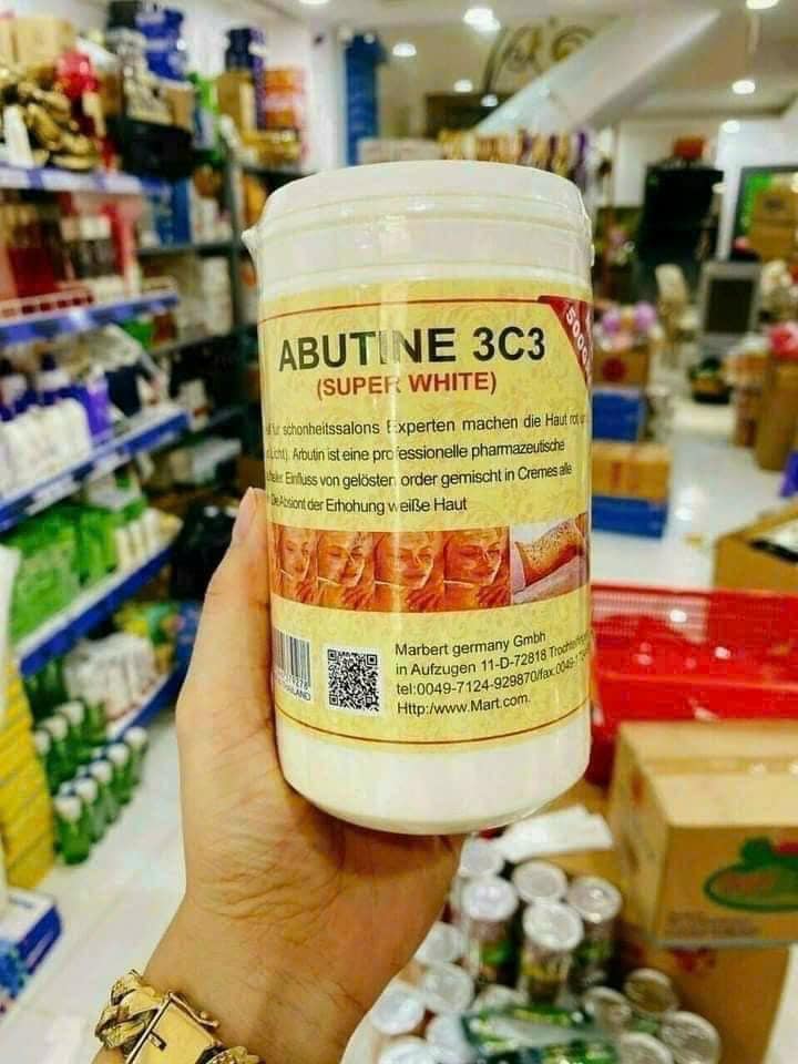 Kem Kích Trắng Abutine 3C3 Super White 500g