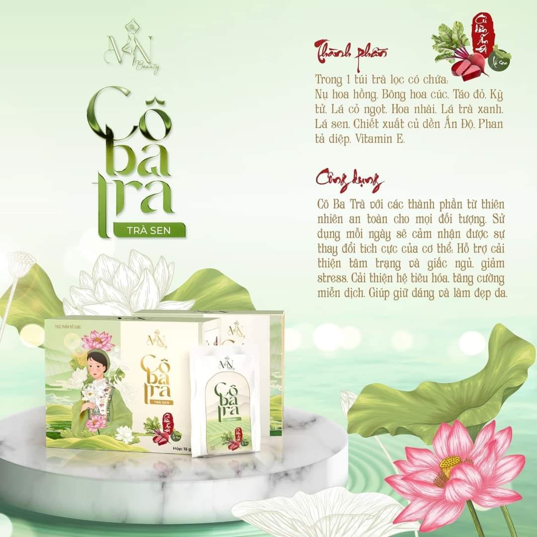 Cô Ba Trà không chỉ là một sản phẩm giảm cân mà còn là một thức uống tốt cho sức khỏe và làm đẹp da