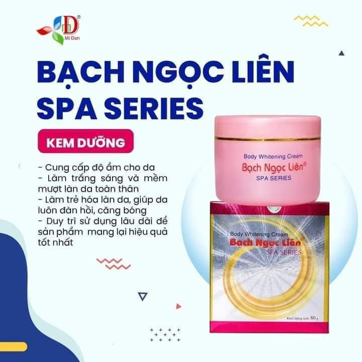 kem dưỡng Body Bạch Ngọc Liên Hồng Spa Series 80g