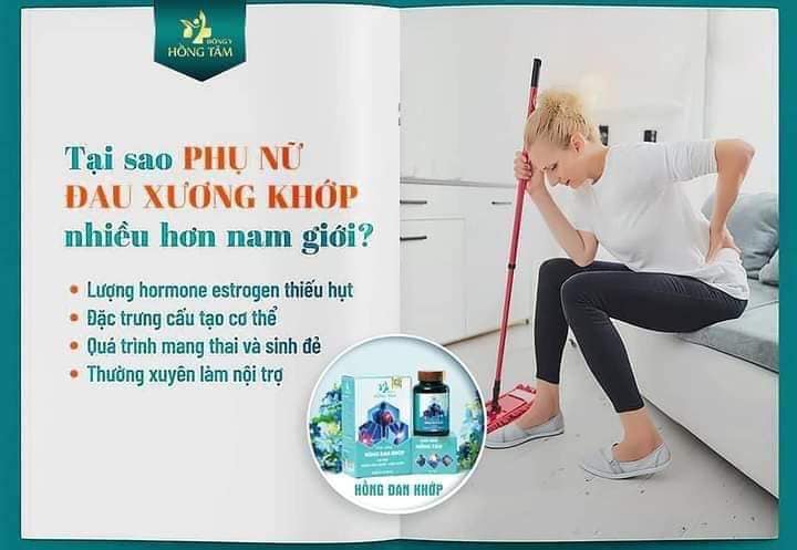 Hồng Đan Khớp giúp giảm đau và kháng viêm giúp khớp giảm đau nhanh và an toàn cải thiện vận động