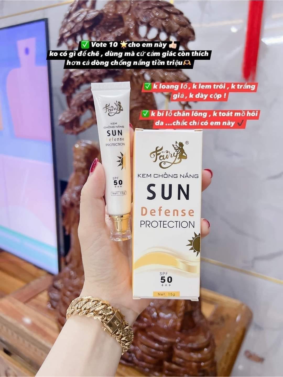 Kem Chống nắng Fairy là một trong những dòng kem chống  nắnɡ phổ dụng được ưa chuộng tại Việt Nam