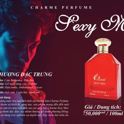 Nước Hoa Nam Charme Sexy Men 100ml