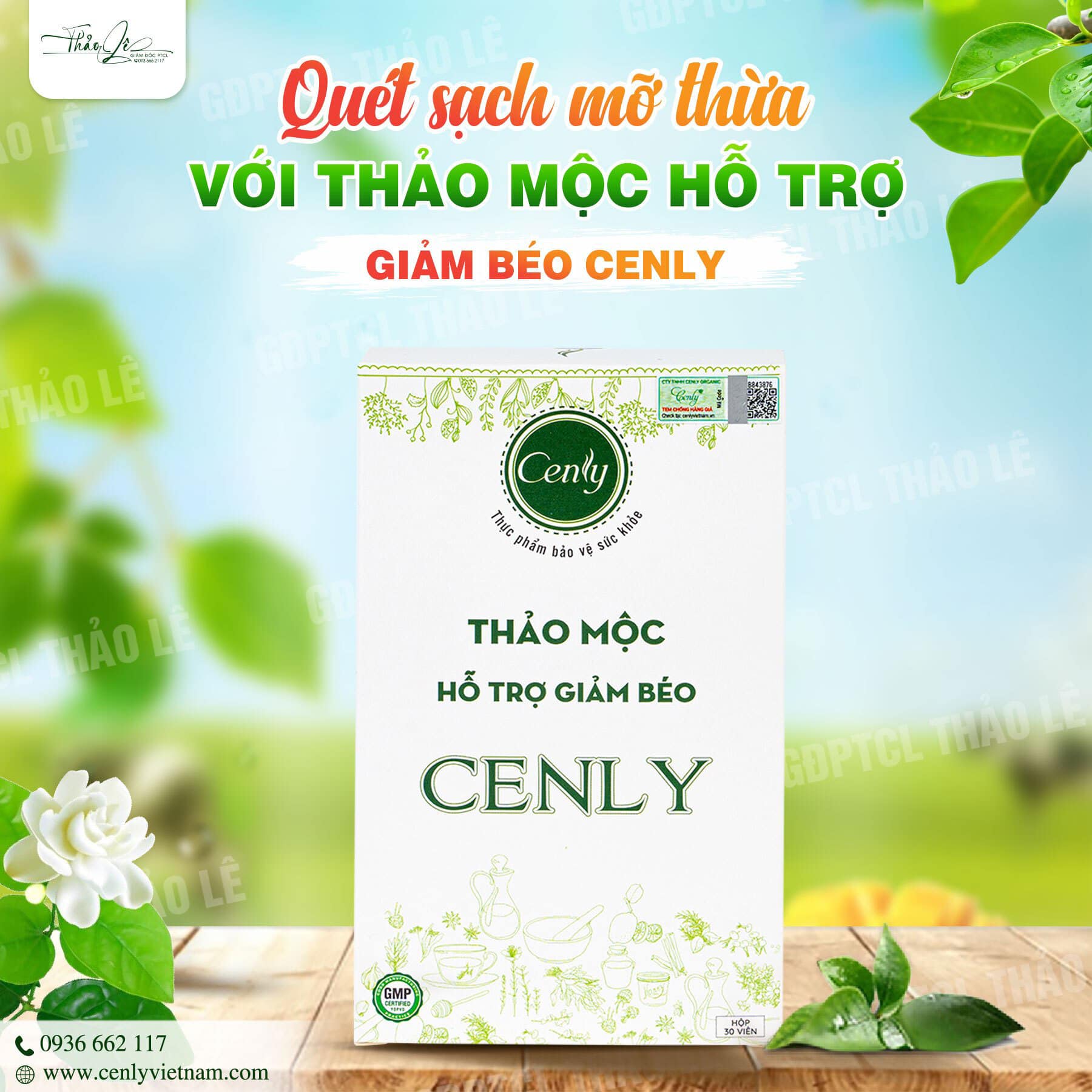 Uống Cenly mỗi sáng dáng sẽ gọn