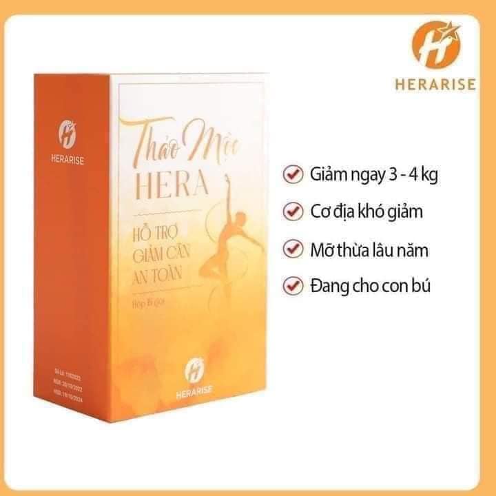 Thảo Mộc Giảm Cân Hera Plus Phiên Bản Mới có gì mà hot đến vậy