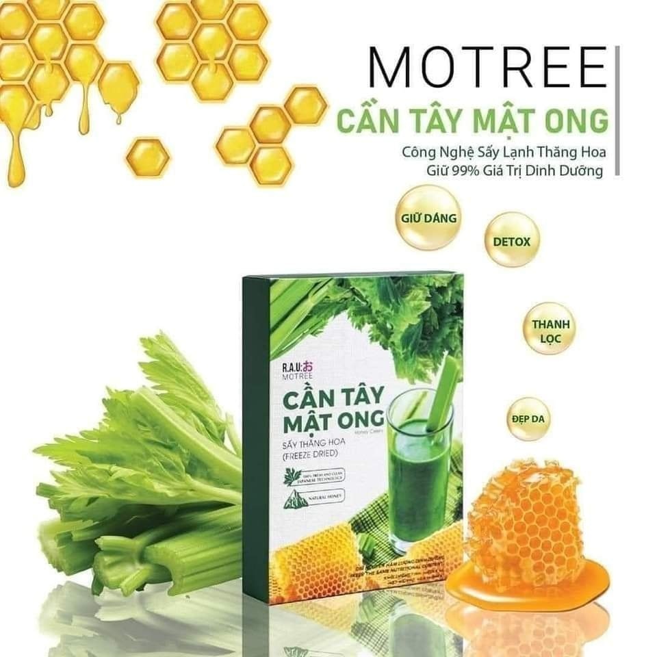 Cần Tây Mật Ong Motree hỗ trợ giảm cân an toàn