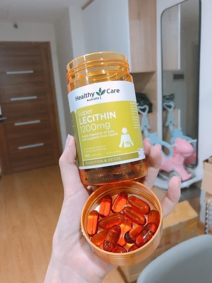 Viên Uống Mầm Đậu Nành Healthy Care Super Lecithin Của Úc thần dược cho phái đẹp