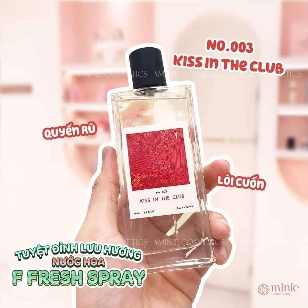 Nước hoa F Fresh Gil Lê nước hoa phi giới tính tích hợp tính năng lưu hương vượt trội trên quần áo