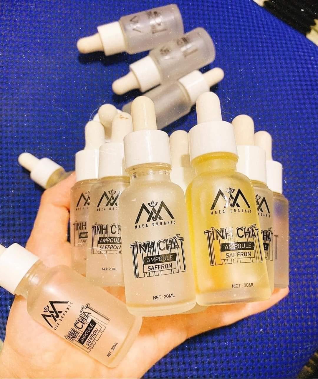 Serum Tinh Chất Ampoule Saffron MeeA Organic