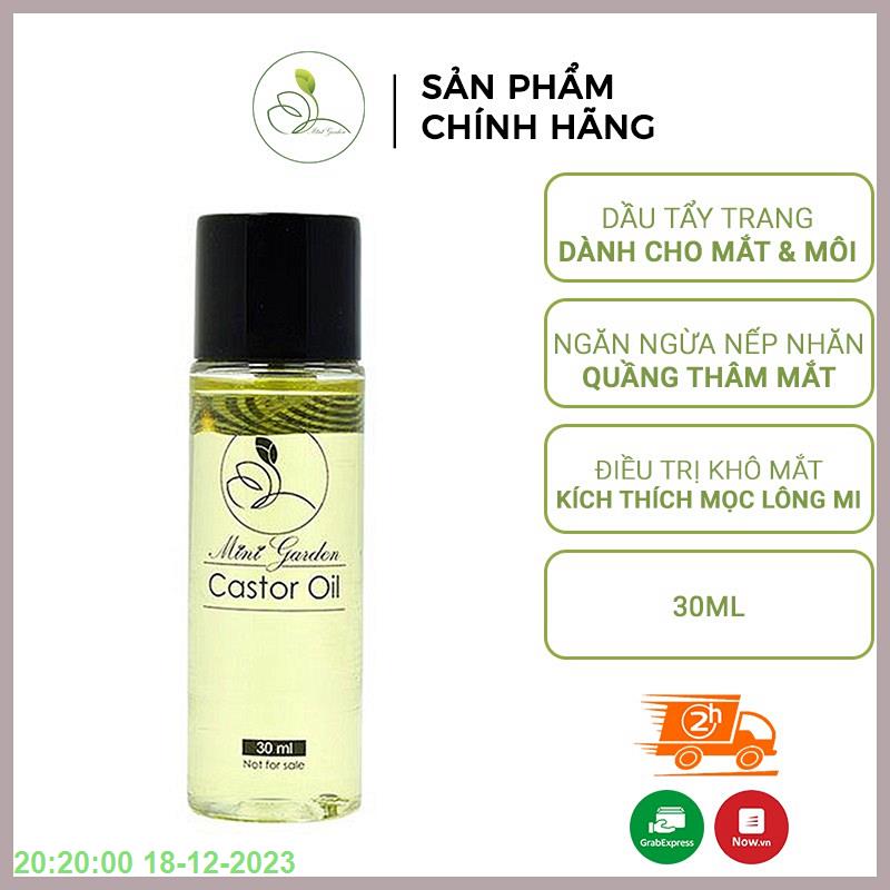 Sản phẩm Mini Garden Castor Oil là dòng sản phẩm tẩy trang chuyên biệt dành cho mắt và môi