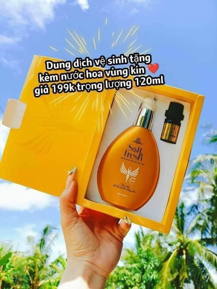 Dung Dịch Vệ Sinh Phụ Nữ Soft Fresh Mỹ Phẩm Đông Anh Collagen X3