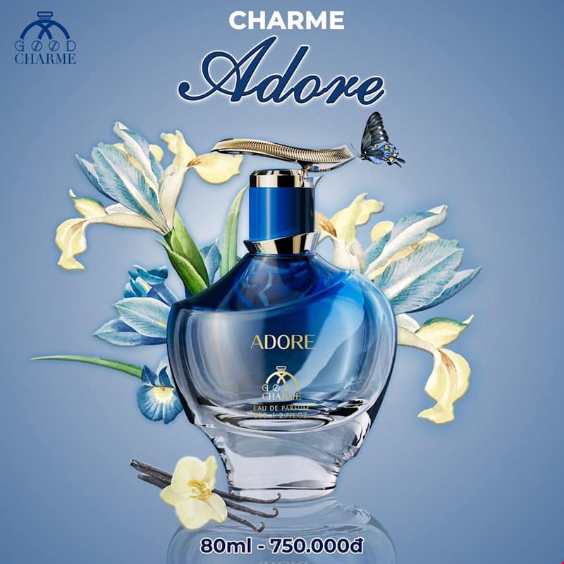 Nước Hoa Nữ Good Charme Adore phù hợp với những cô nàng có cá tính mạnh mẽ luôn tự tin về khả năng của bản thân