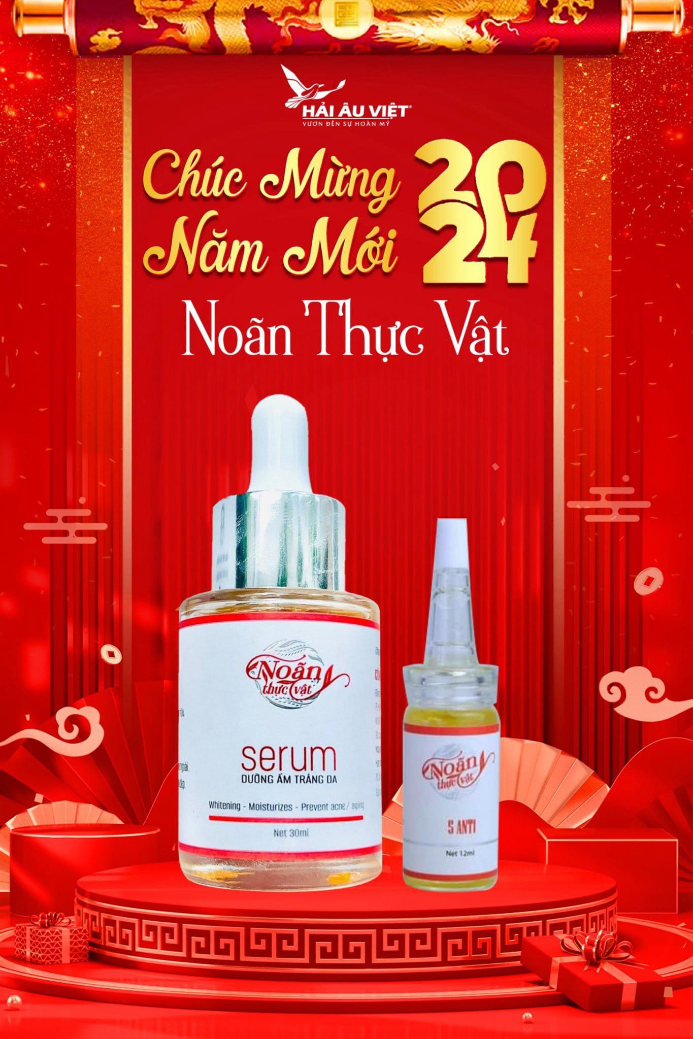 Serum Noãn Thực Vật Hải Âu Việt