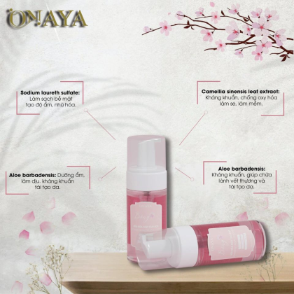 Sữa Rửa Mặt Tạo Bọt Onaya Sữa Rửa Mặt Tạo Bọt Onaya