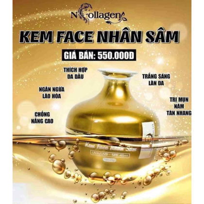 Kem Face Nhân Sâm N Collagen Kem Face Nhân Sâm N Collagen