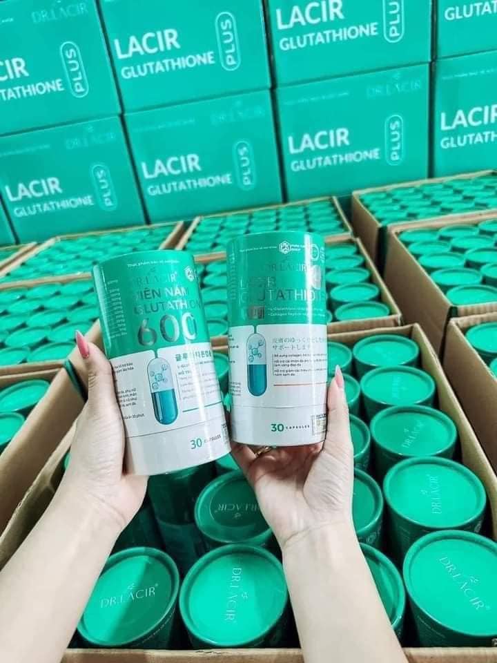 Viên Uống Trắng Da Lacir Glutathione Plus Dr Lacir