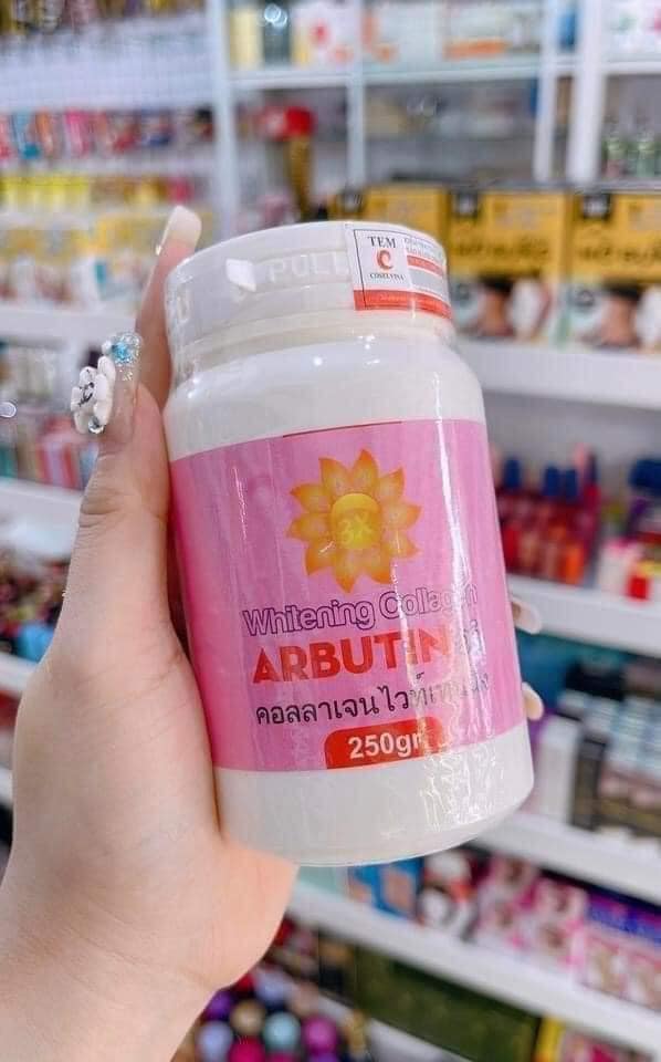 Kem Kích Trắng Abutine 500g Màu Hồng