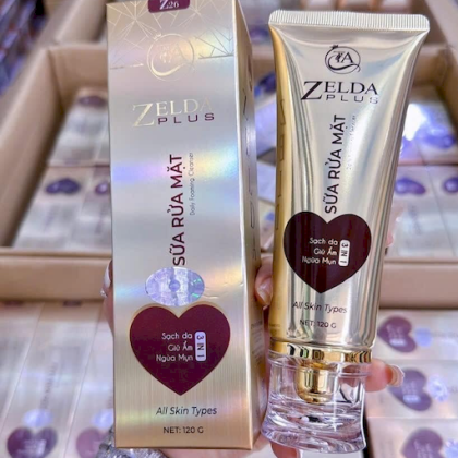 Sữa Rửa Mặt Zelda Plus Sạch Da Giữ Ẩm Ngừa Mụn Sữa Rửa Mặt Zelda Plus Sạch Da Giữ Ẩm Ngừa Mụn
