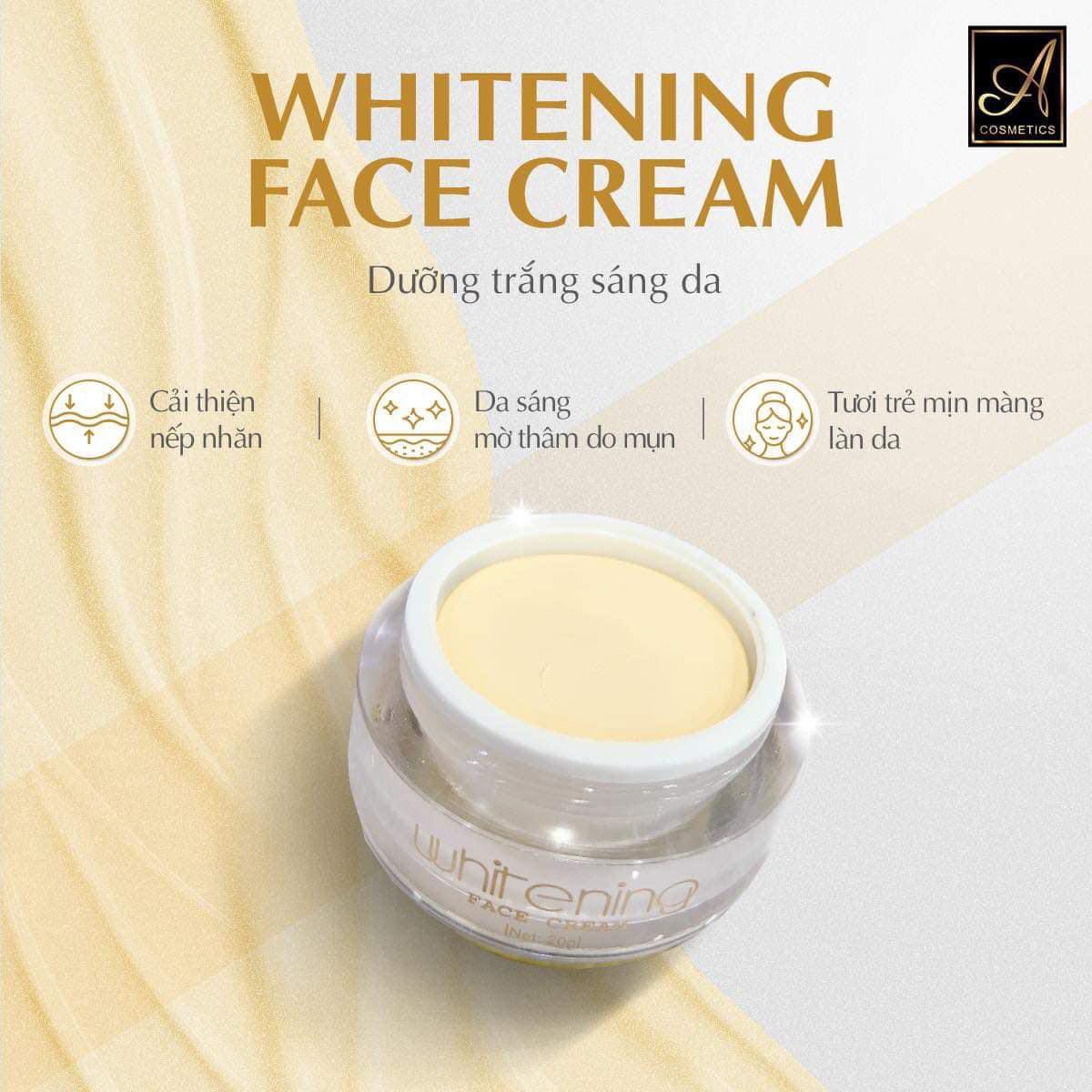 Kem Face Pháp A Cosmetics Dưỡng Trắng Da  Mỹ Phẩm Phương Anh A Cosmetic