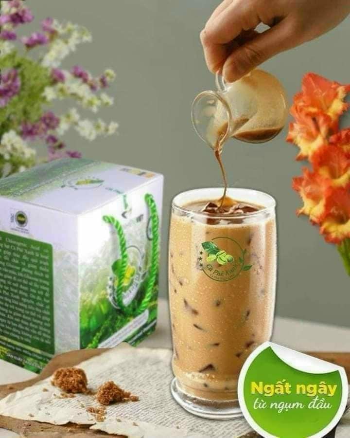 cafe xanh kháng mỡ  Cà Phê giảm cân hiệu quả