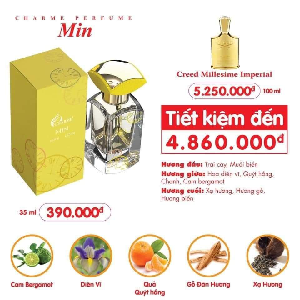 Nước Hoa Nữ Charme Min 35ml