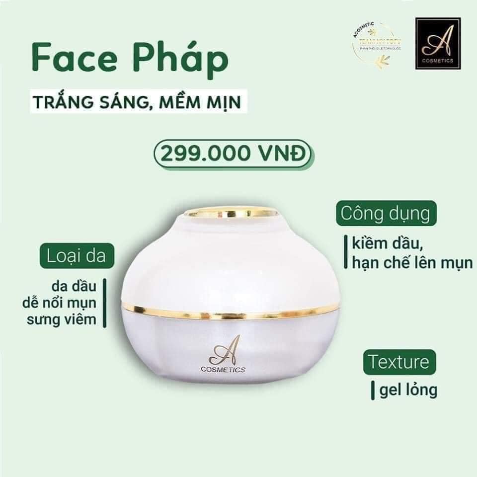 Kem Face Pháp cho gương mặt căng mịn - trắng hồng không tỳ vết