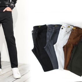 Quần jean màu nam xuất khẩu cao cấp